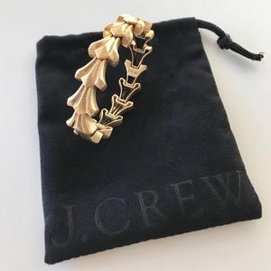 J. Crew Gold-Tone Stretch Bracelet